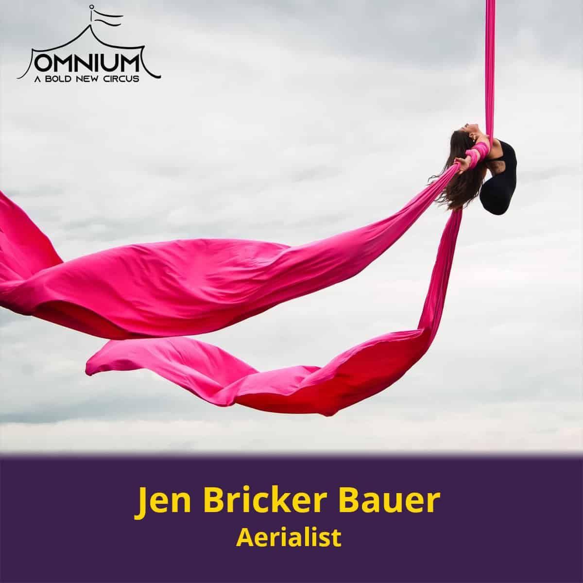 Omnium Performer - Aerialist Jen Bricker Bauer