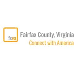 Fairfax County, Virgina Connect with America Logo