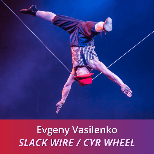 Evgeny Vasilenko, Slack Wire/Cyr Wheel