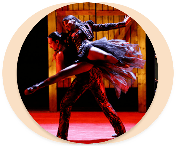 OTTAVIO & NAOMI GESMUNDO, Choreographers/Crossbow Stunts