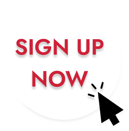 "Sign Up Now" icon with cursor